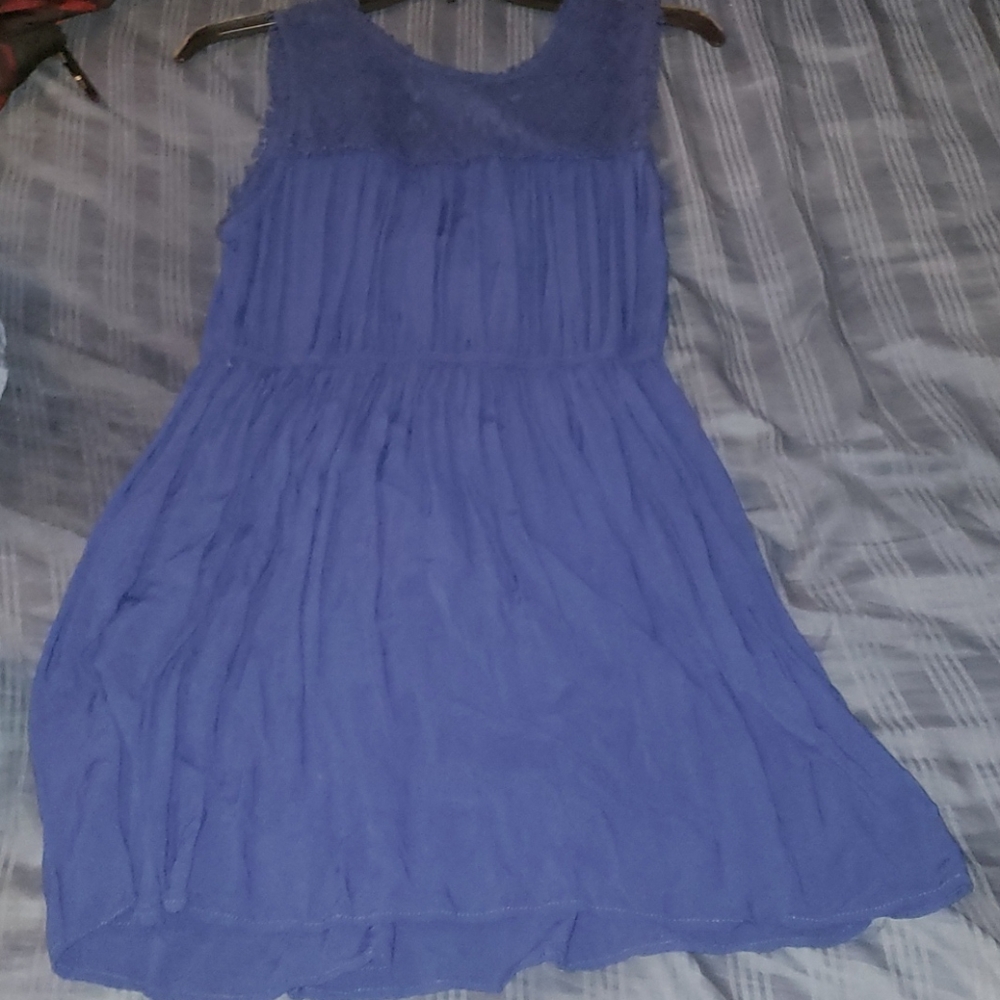 Blue summer dress